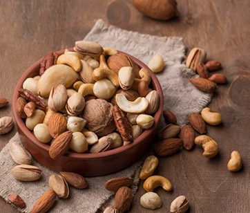 Hazelnuts and Peanuts