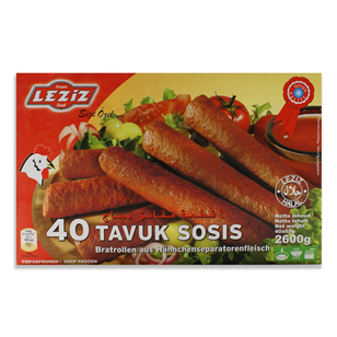 LEZIZ CHICKEN SAUSAGE 40li