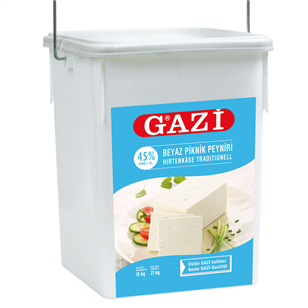 GAZI SOFT CHEESE 45% 15kg