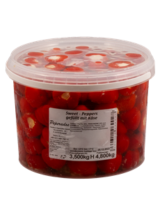 PEPERADOS ROTE SPITZPAPRIKA(KÄSE GEFÜLLT) 5kg