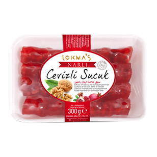 LOKMAS CEVIZLI SUCUK NAR 300g