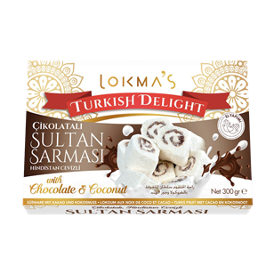 LOKMAS LOKUM CIKOLATALI SULTAN SARMA 300g