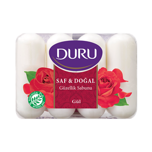 DURU REINE & NATÜRLICHE ROSE 4x70g