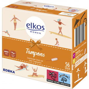 ELKOS Tampons Super 56 Pcs