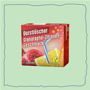 DURSTL. GRANATAPFEL/ZITRONE 500ml