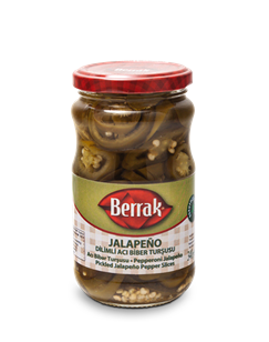 BERRAK PICKLED JALAPENO 370cc