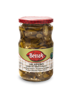 BERRAK PICKLED JALAPENO 720cc