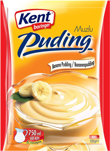 KENT PUDDING MIT BANANE 125g